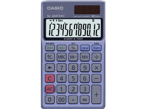 Rekenmachine Casio SL-320TER+