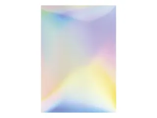 Regenboogpapier en karton Folia 24x34cm 120gr en 250gr 12 vel 6 tinten - 9