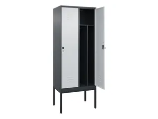 locker voor scheiding van kleding,HxBxD 2120x800x500mm,2vak - 2