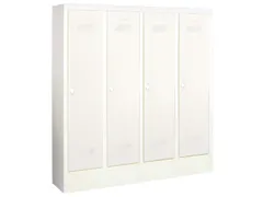 lockerkast v. kinderen,HxBxD 1300x1030x300mm,RAL7035,front RAL7016