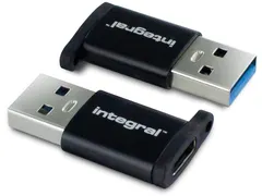 2 X (Twin Pack) Usb-C To Usb-A Converter/Adapt