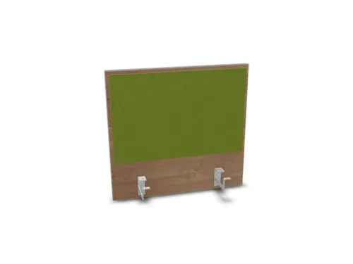 opzetpaneel,v. bureau,aanbouw achter,B 600mm,NT-cherry,BN7048-groen