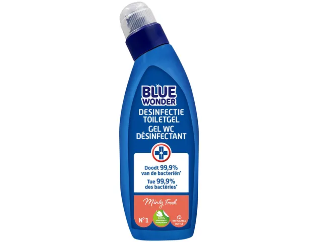 Toiletreiniger Blue Wonder Desinfectie gel 750ml