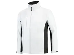Tricorp 402002 TJ2000 Bicolor softshell, wit/grijs, maat XL, per stuk