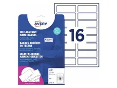 Naambadge etiket Avery L4783-20 88,9x31mm Laserprinter 320 stuks