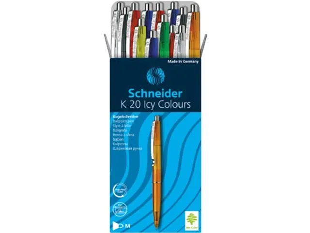 Balpen K20 Icy Colours Medium Assorti