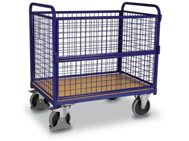 bakwagen met gaas,draagverm. 500kg,laadvl. LxB 1000x650mm