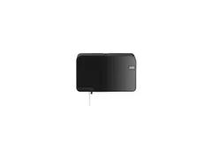 Quartz Toiletrolhouder Duo Coreless Zwart