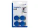 Magneet Legamaster 30mm 850gr blauw 4 stuks