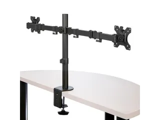 Monitorarm 2 Schermen tot 32 inch Zwart - 2