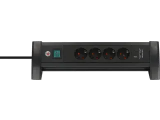 Stekkerdoos Brennenstuhl Premium 4-voudig USB-C en USB-A zwart - 2