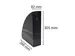 Porte-revues Mag-Cube ECOBlack - Noir
