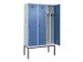 locker voor scheiding van kleding,HxBxD 2120x1200x500mm,3vak
