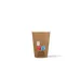 Koffiebeker Karton Kraft Bruin 180ml PE coating 100 Stuks