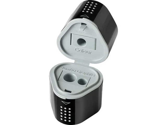 puntenslijper Faber-Castell GRIP 2001 Trio zwart