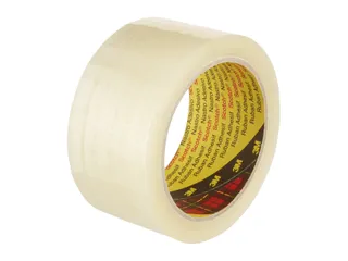 Verpakkingstape Scotch 371 50mmx66m transparant PP 6 rollen - 1