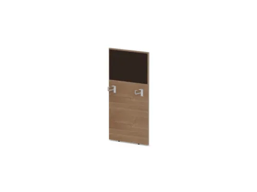 baliepaneel,v. bureau,aanbouw links,B 600mm,NT-cherry,BN2036-bruin