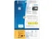 Etiket HERMA 9531 45.7x21.2mm weerbestendig 480 stuks