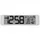 Digitale wandklok Technoline WS 8120 440x120x30mm wit XXL