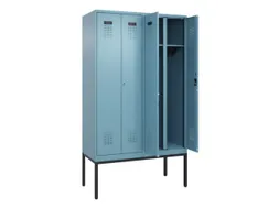locker voor scheiding van kleding,HxBxD 2120x1200x500mm,4vak