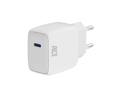 Oplader ACT 35w 1-poort usb c wit