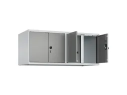 opzetkast,v. locker voor scheiding van kleding,4vak.,vak B 300mm