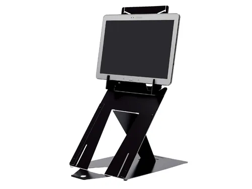 Tablet en laptopstandaard in 1 R-Go Riser Duo voor 10-22 inch Zwart