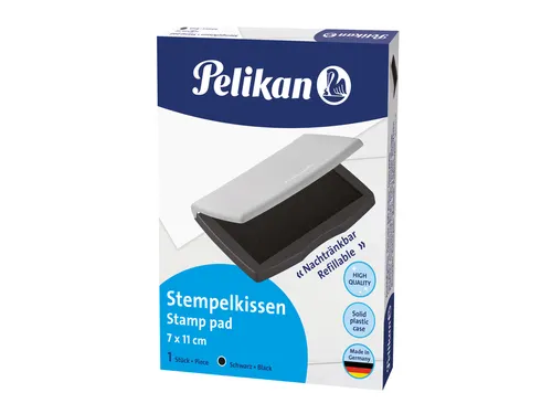 Stempelkussen Pelikan 2E 110x70mm zwart
