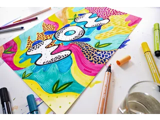 Viltstift STABILO Pen 68/58 Max lila - 9