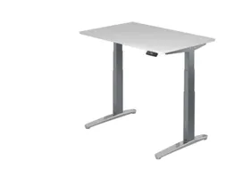 Elektrisch in hgte vst. zit-sta-bureau,HxBxD 650-1290x1200x800mm