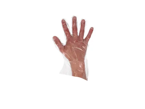 Pe Handschoenen Transparant Glad 30cm 25my 50x100 Stuks