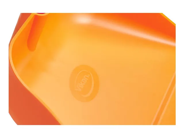 Pelle à poussières manche vertical Vikan Hygiene 330mm orange