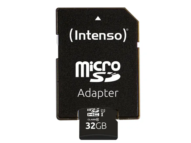 Intenso 32GB microSDHC Kaart UHS-I Klasse 10