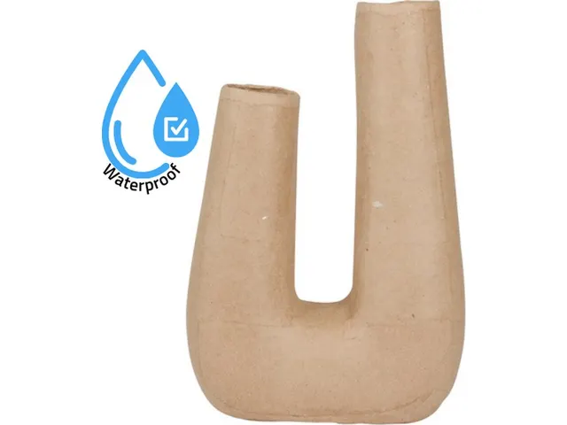 Figuur Décopatch dubbele vaas 16.5x7x25cm