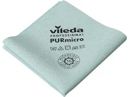 microvezeldoek Purmicro Active 38x35cm groen 5 stuks