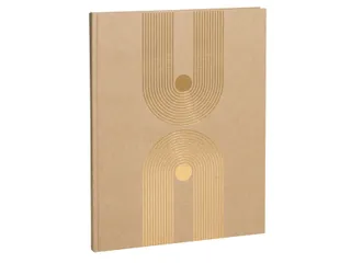 Gastenboek Exacompta Graphik 270x220mm blanco kraft - 3
