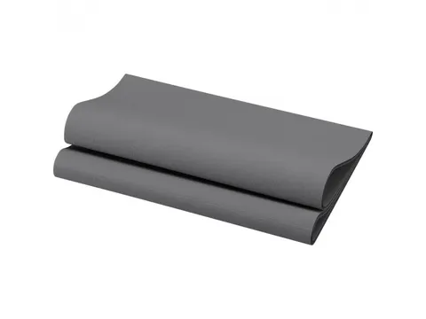 Duni Servet 40x40cm Dunisoft Granite Grijs 6x60 Stuks