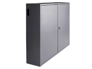 Pavo Sleutelkast XL tweedeurs 300 haken 720x540x140mm cilinderslot - 4