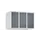 opzetkast,v. locker,3vak.,vak B 250mm,HxBxD 500x750x500mm,vleugeldeur