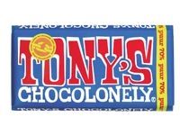 Chocolade Tony's Chocolonely reep 180gr puur