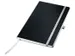 Carnet de notes Leitz Style A5 ligné 160 pages 100g noir