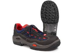 Jalas 3700R Respiro S2 veiligheidsschoenen SRB zwart/rood, maat 43
