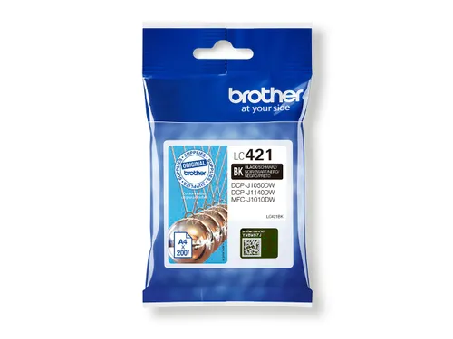 Inktcartridge Brother LC-421BK zwart