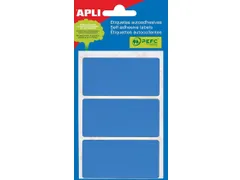 Apli Gekleurde Etiketten 34x67mm Blauw