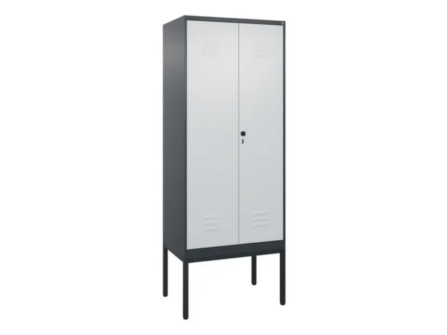 locker voor scheiding van kleding,HxBxD 2120x800x500mm,2vak
