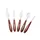 Verfmessen Westcott set van 5 stuks