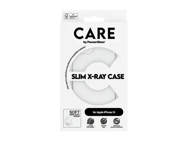 PanzerGlass CARE by X-Ray Case iPhone 15, Hoes, Apple, Apple - i