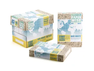 Kopieerpapier PaperWise A3 wit 80 gram doos a 5 pakken - 1