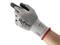 Handschoenen Hyflex 11-435 Grijs-zwart Hppe Klasse 5 Maat 9