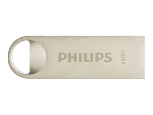 USB stick 2.0 Philips Moon USB-A 64GB zilver